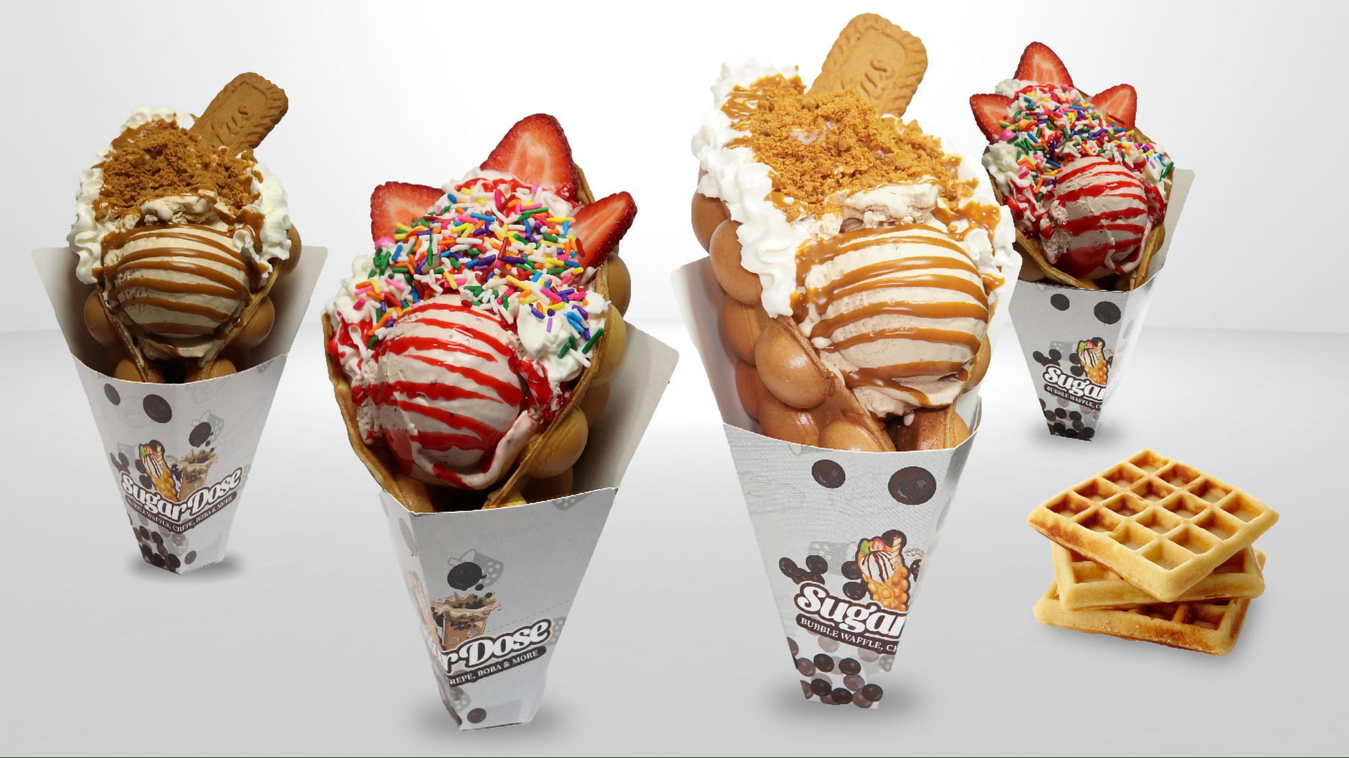 older man having his hair blow dried